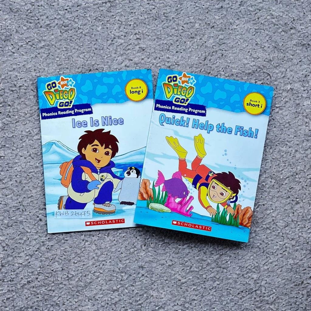 Scholastic_Go Dieco Go!_Phonics_Set Of 2 Books_Scholastic_KWB26475