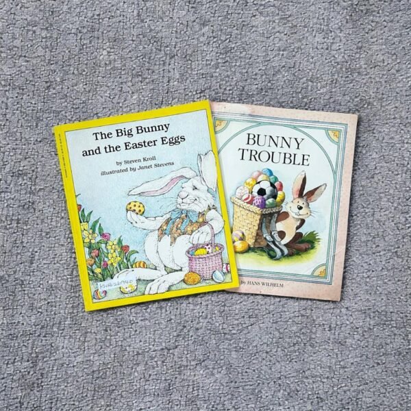 Scholastic_ Bunny Stories_Set Of 2 Books_Janet Stevens_KWB26940