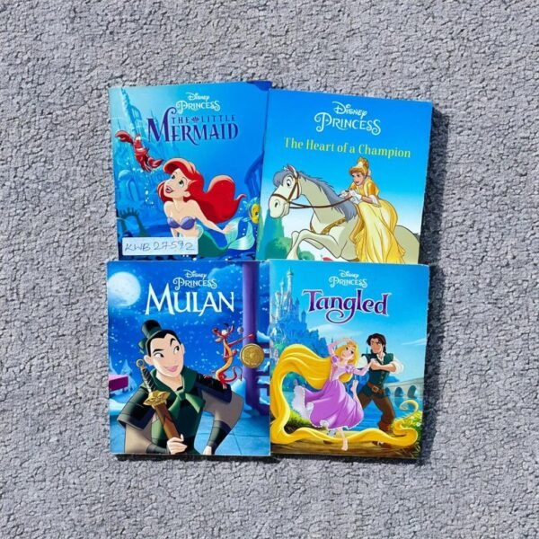 Pocket Size_Disney_Princess_Set Of 4 Books_Disney_KWB27592