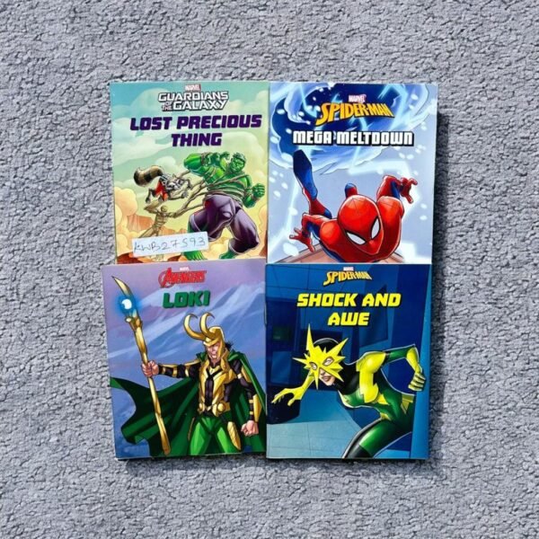 Pocket Size_Marvel_Set Of 4 Books_Marvel_KWB27593