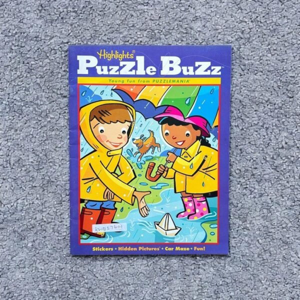 Highlights_Puzzle Buzz_Stickers_Activity Book_KWB27601