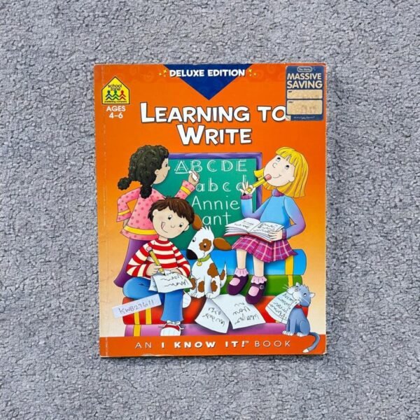 Learning To Write_Age 4-6_KWB27611