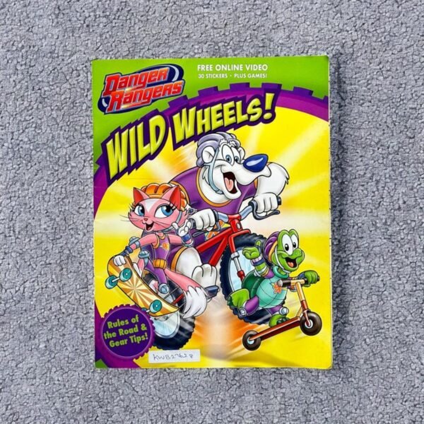 Danger Rangers_Wild Wheels!_Stickers_Mighty Kids Media_KWB27628