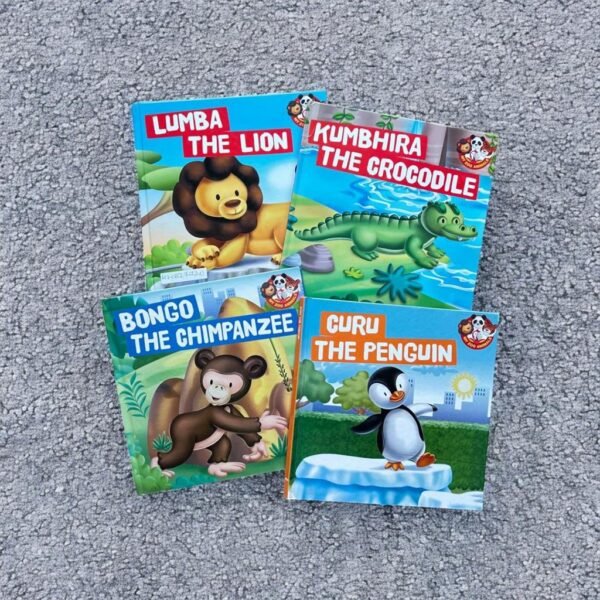 My Zoo Animals_Set Of 4 Books_My Zoo Animals_KWB27720