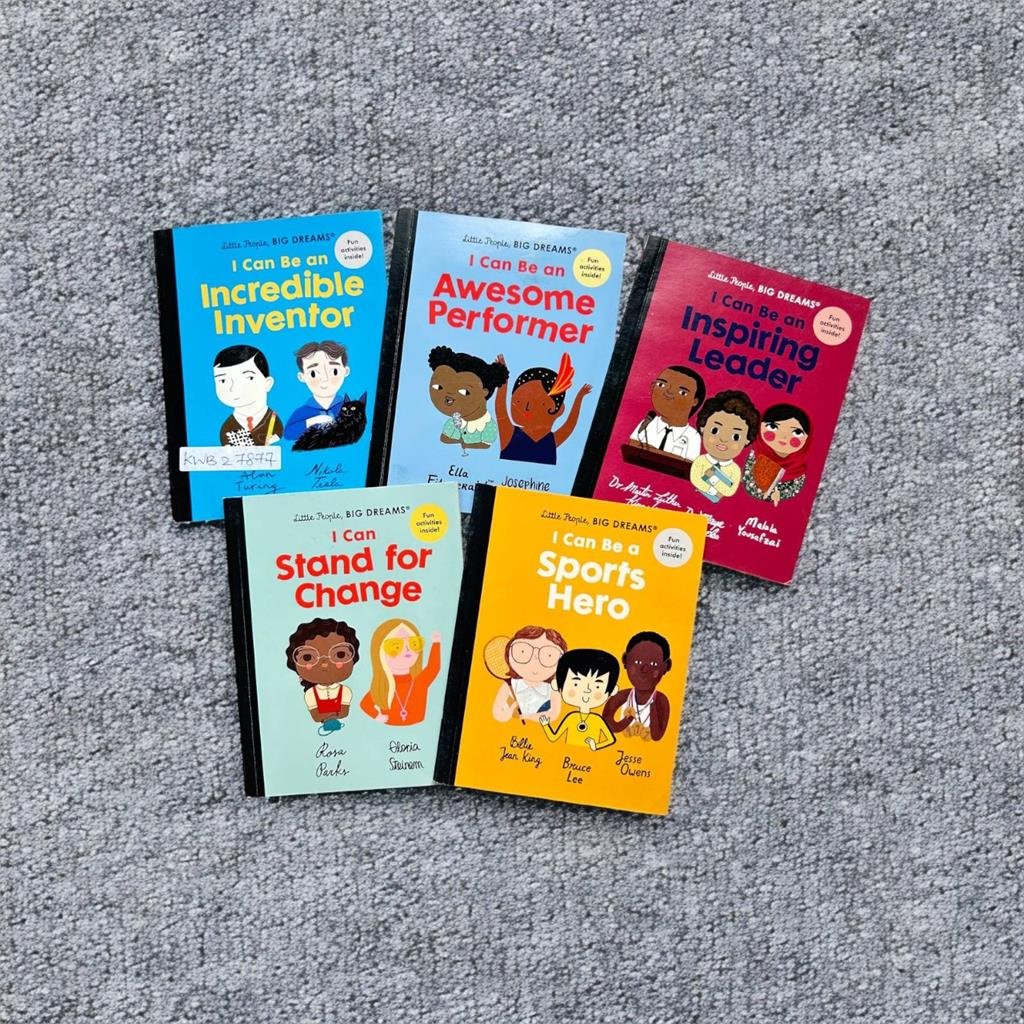Pocket Size_Little People,Big Dreams_Set Of 5 Books_Frances Lincoln_KWB27877