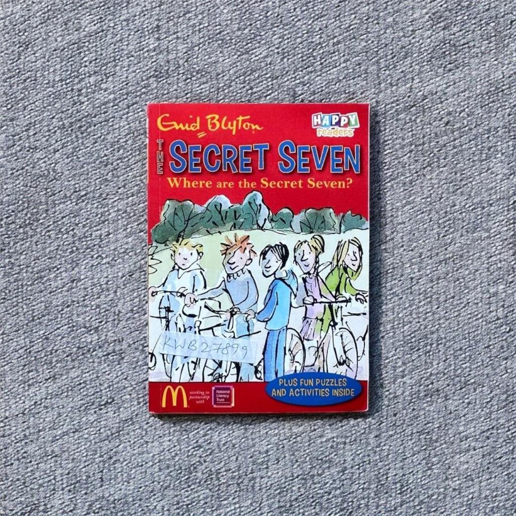Pocket Size_The Secret Seven Where Are The Secret Seven?_Enid Blyton_KWB27899