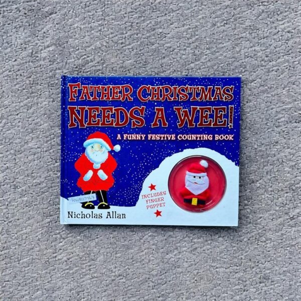 Father Christmas Needs A Wee!_Finger Puppet_Nicholas Allan_KWB27969