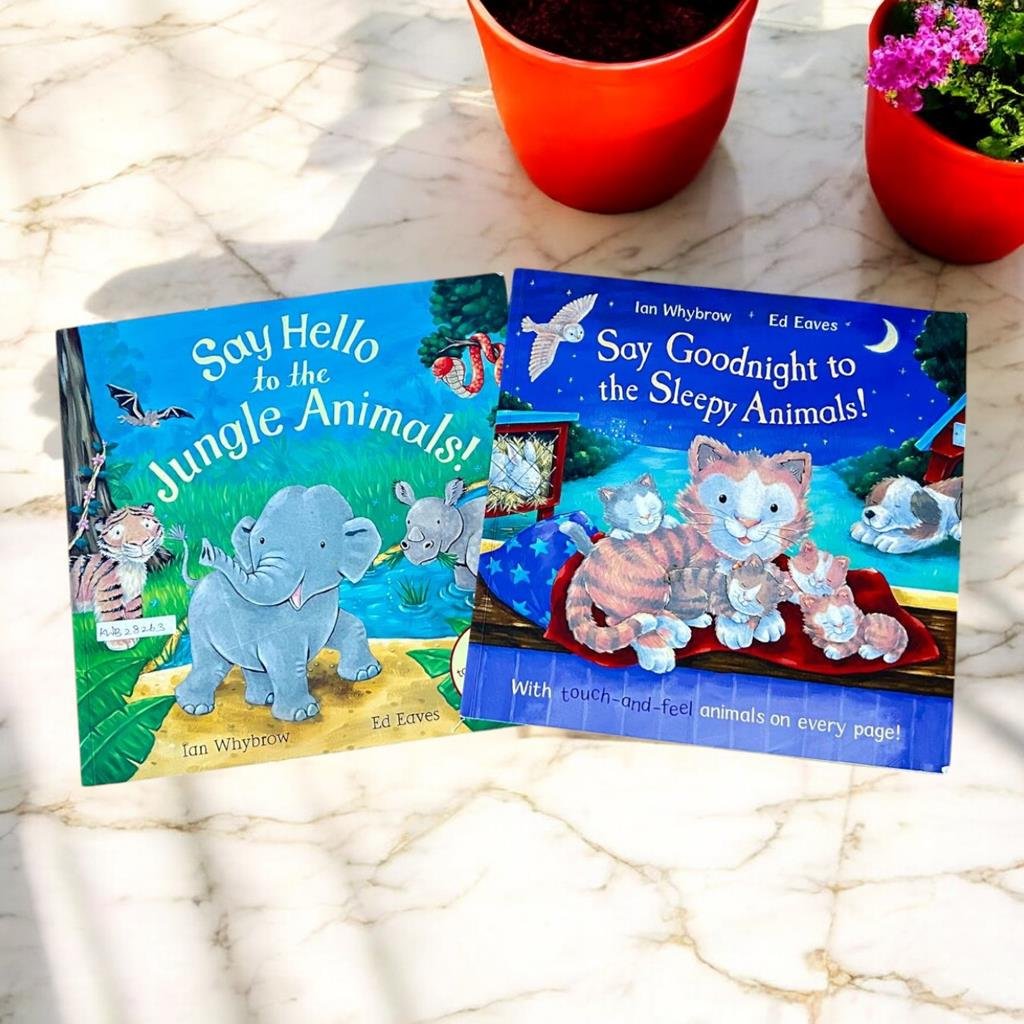 Macmillan_Read Aloud Picture Storybooks_Touch And Feel_Set Of 2 Books_Ian Whybrow_KWB28263