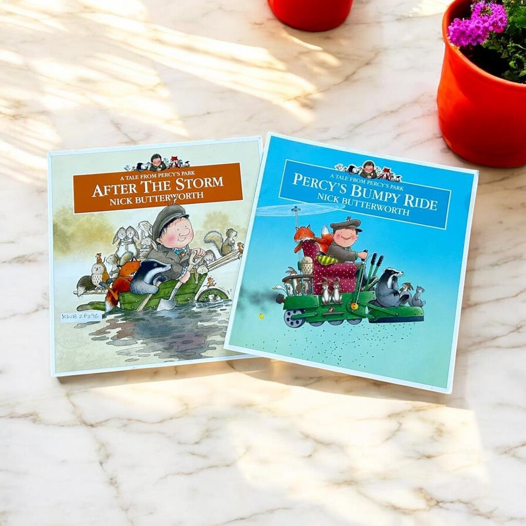 A Tale From Percy's Park_Read Aloud Picture Storybooks_Set Of 2 Books_Nick Butterworth_KWB28296