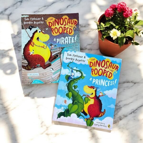 The Dinosaur That Pooped_Read Aloud Picture Storybooks_Set Of 2 Books_Tom Fletcher_KWB28364