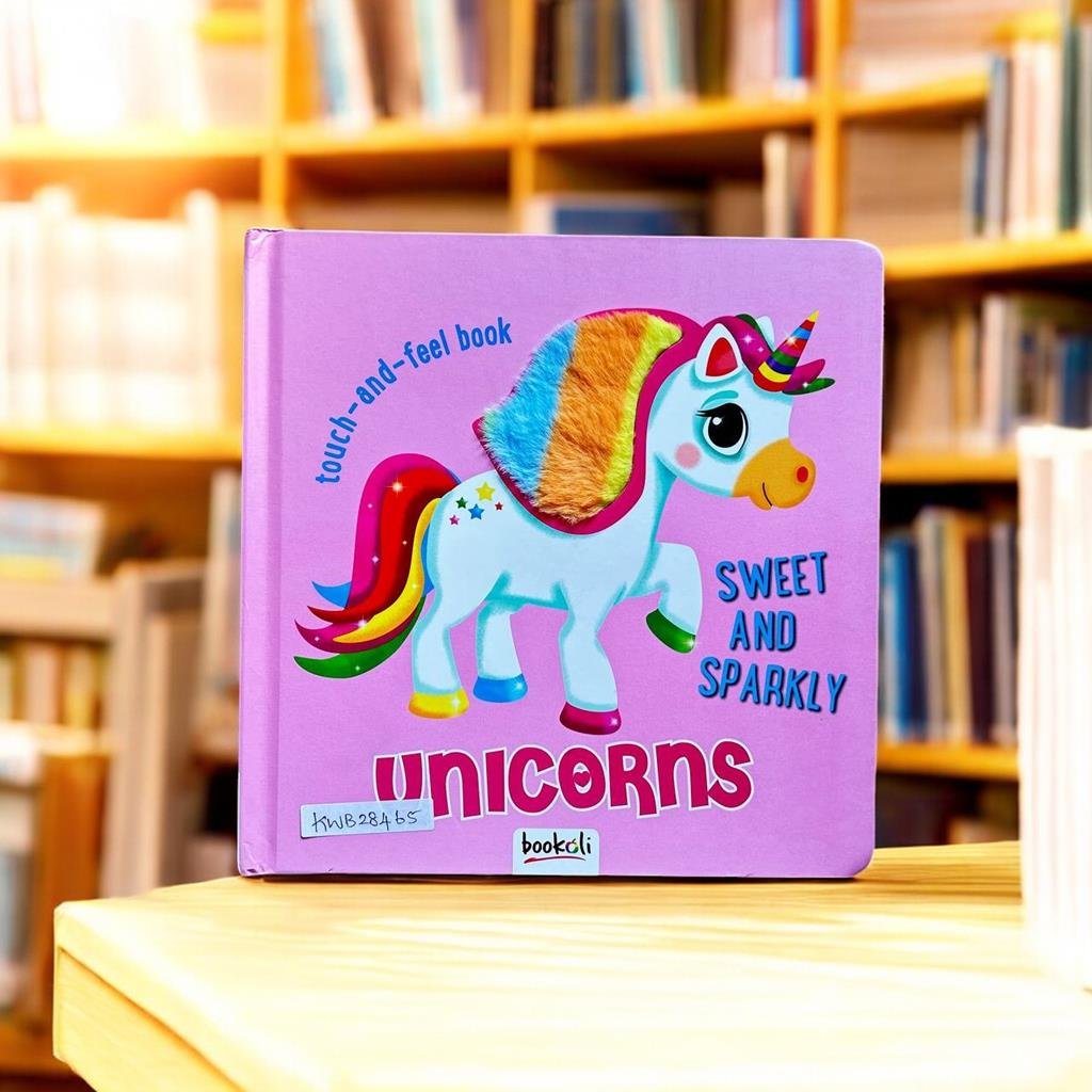 Sweet And Sparkly_Unicorns_Touch And Feel_Bookoli_KWB28465