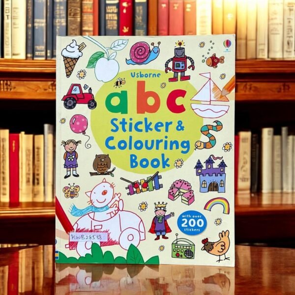 Usborne_a b c  Stickers_Colouring Book_KWB28538