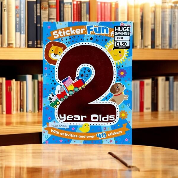 Sticker Fun For 2 Years Olds_Press - Outs_Bookoli_KWB28542