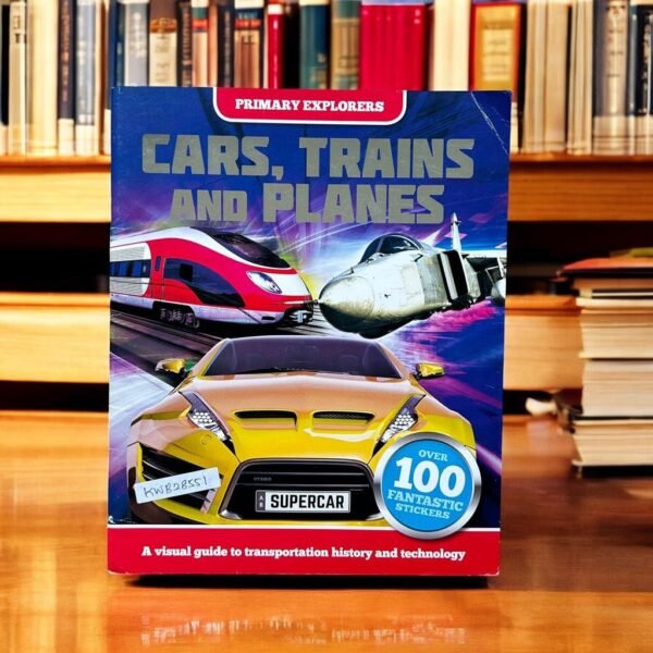 Cars,Trains And Planes_Stickers_Activity Book_KWB28551