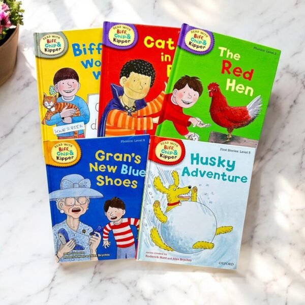 Biff And Chip_Oxford_Set Of 5 Books_Oxford_KWB28552