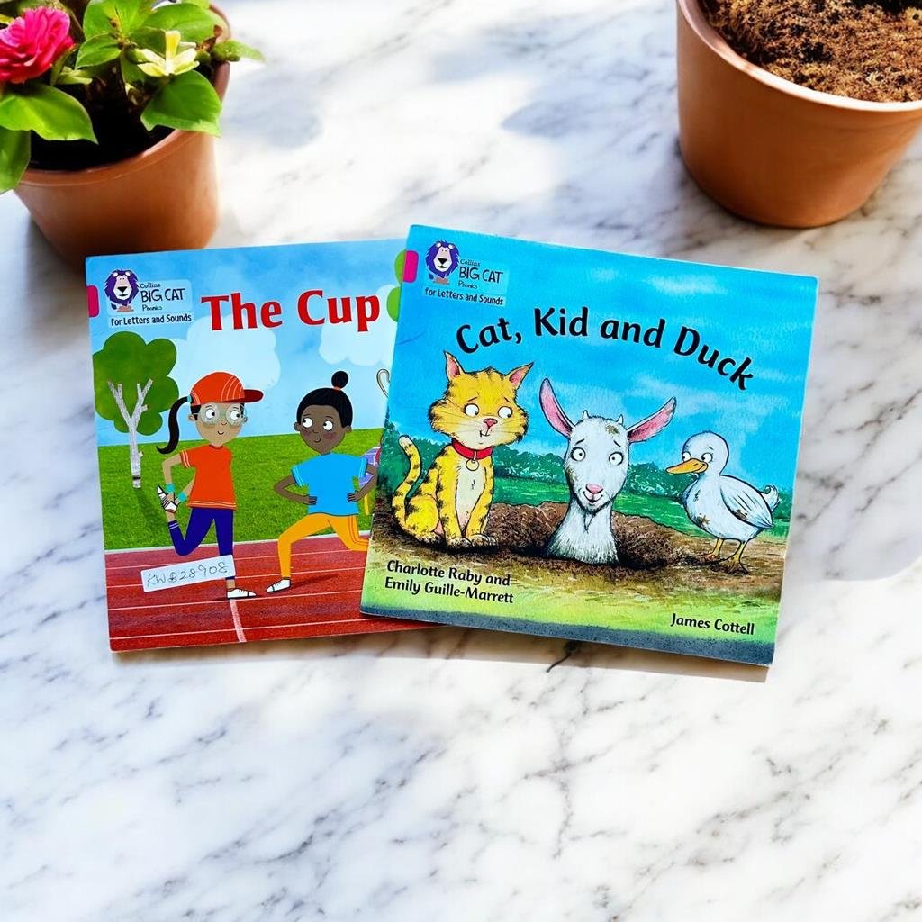 Collins Big Cat Phonics For Letters And Sounds__Set Of 2 Books_Collins_KWB28908