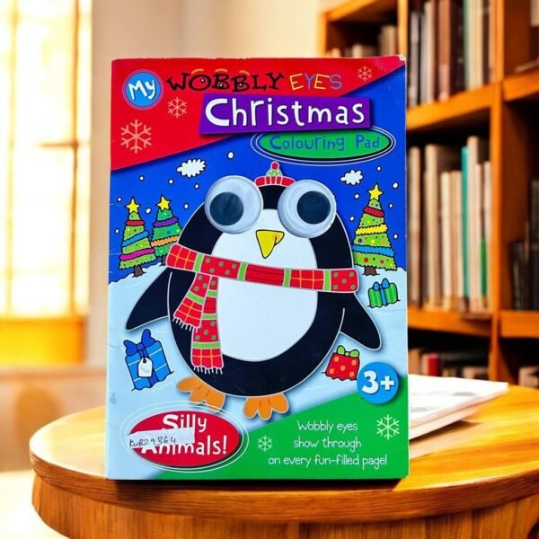 My Wobbly Eyes Christmas Colouring Pad_Age 3+_KWB29364