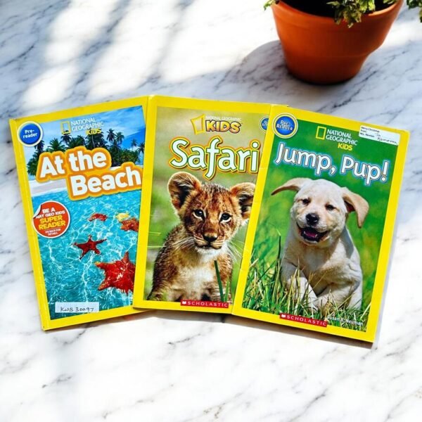 National Geographic Kids_Set Of 3 Books_Scholastic_KWB30097