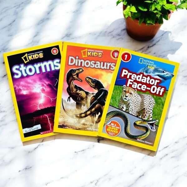 National Geographic Kids_Set Of 3 Books_Scholastic_KWB30098