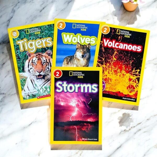 National Geographic Kids_Set Of 4 Books_Scholastic_KWB30099