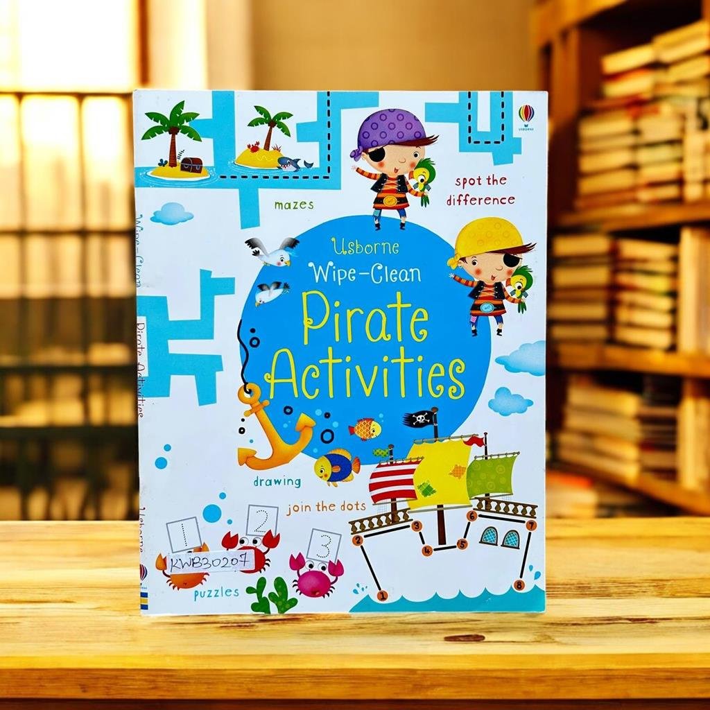 Usborne_Pirate Activities_Wipe And Clean_Usborne_KWB30207