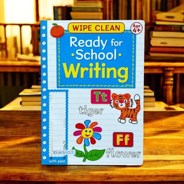 Ready For School Writing_Wipe And Clean_No Pen_Age 4+_KWB30211