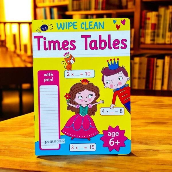 Times Tables_Wipe And Clean_No Pen_Age 6+_KWB30212