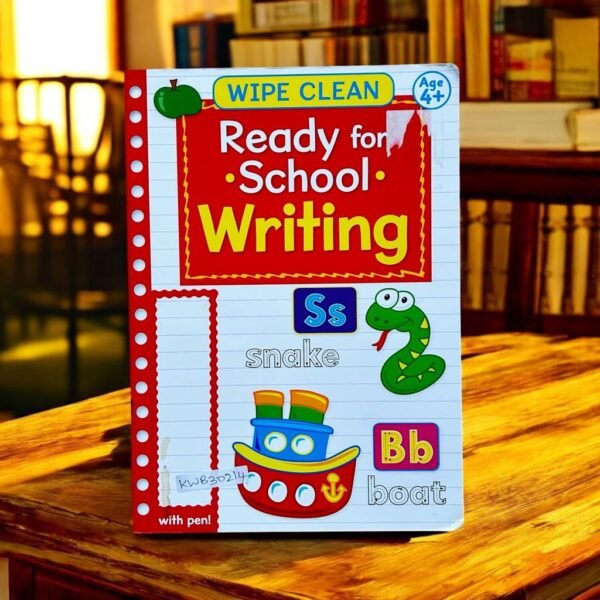 Ready For School Writing_Wipe And Clean_No Pen_Age 4+_KWB30214