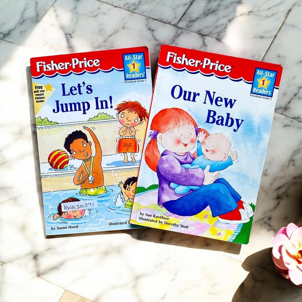Fisher-Price_All Star Readers_Set Of 2 Books_Story Books_KWB30271