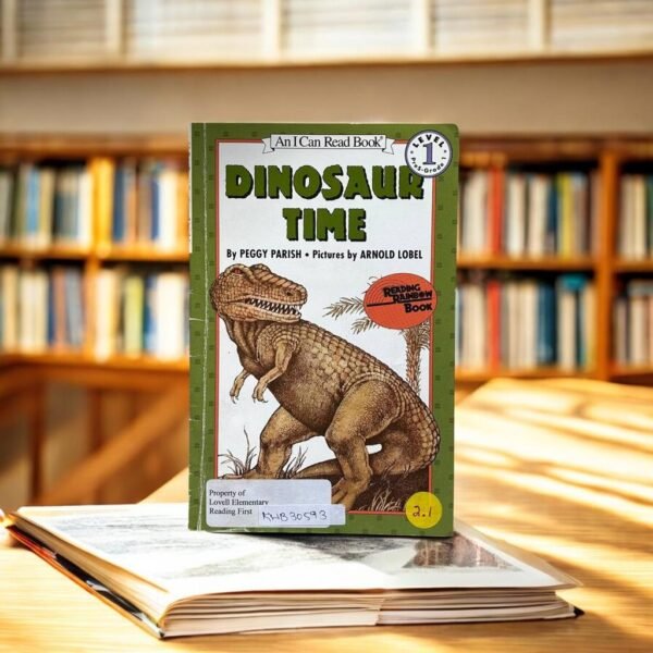 An I Can Read Book Dinosaur Time _Peggy Parish_KWB30593