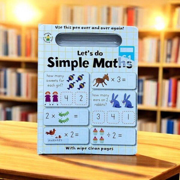 Let's Do Simple Maths_Wipe And Clean_Estelle Corke_KWB30827