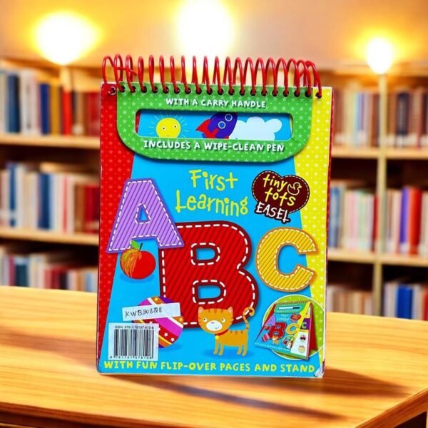 Tiny Tots Easel_First Learning  A B C_Wipe And Clean_Igloo Books_KWB30828