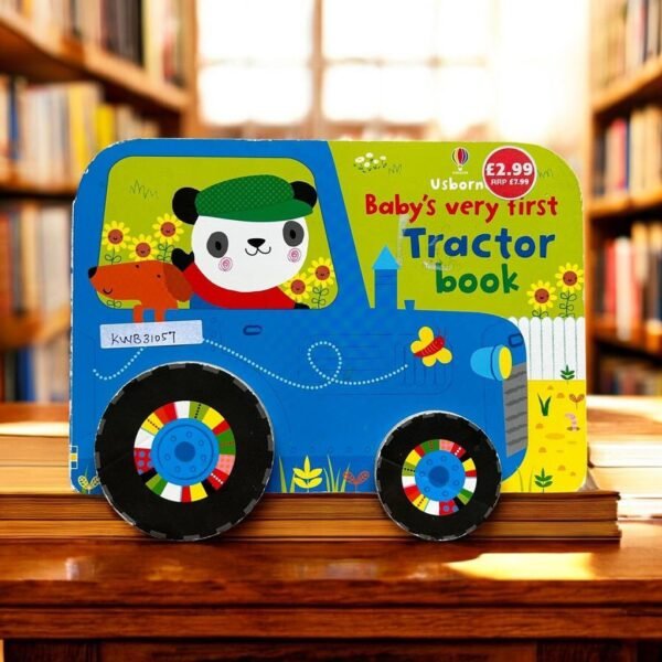 Usborn_Baby's Very First Tractor Book_Moving Wheels_Usborne_KWB31057