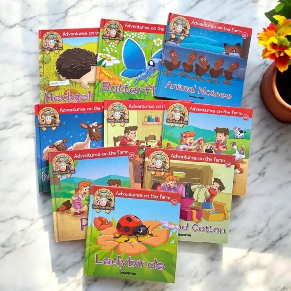 My Animal Farm_Adventures On The Farm_Set Of 9 Books_Deagostini_KWB31547