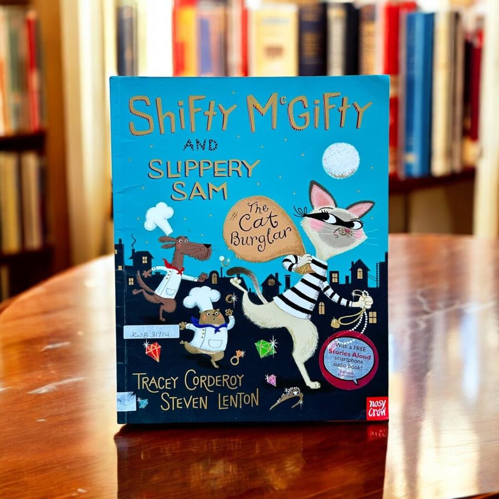 Shifty Mc Gifty And Slippery Sam_The Cat Burglar_Tracey Corderoy_KWB31714