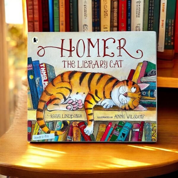 Homer The Libray Cat_Reeve Lindbergh_KWB31911