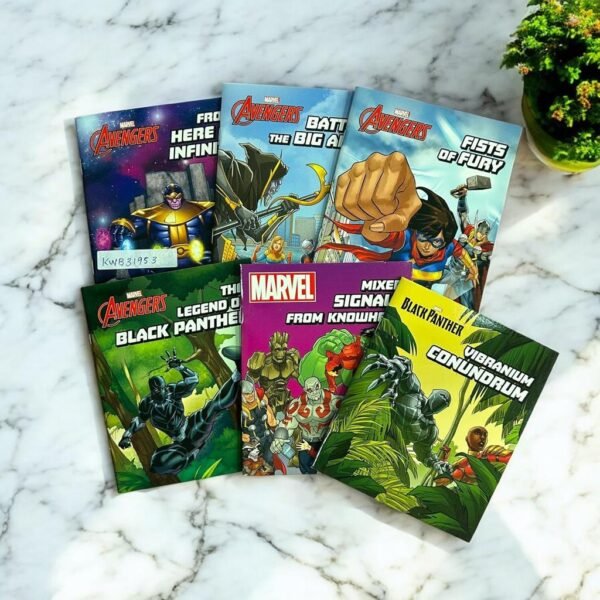 Pocket Size_Marvel_Set Of 6 Books_Marvel_KWB31953