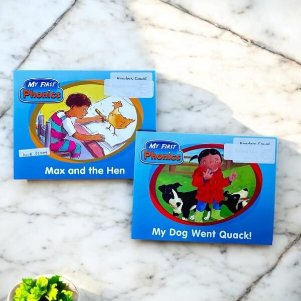 My First Phonics_Set Of 2 Books_Pearson_KWB32209