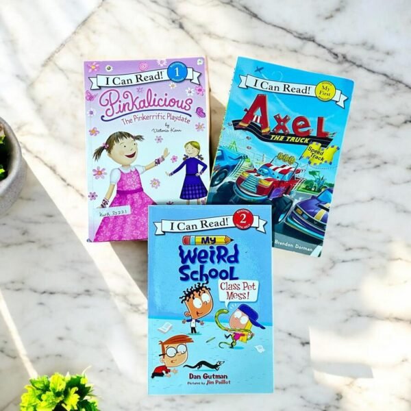 I Can Read_Set Of 3 Books_Harper_KWB32221