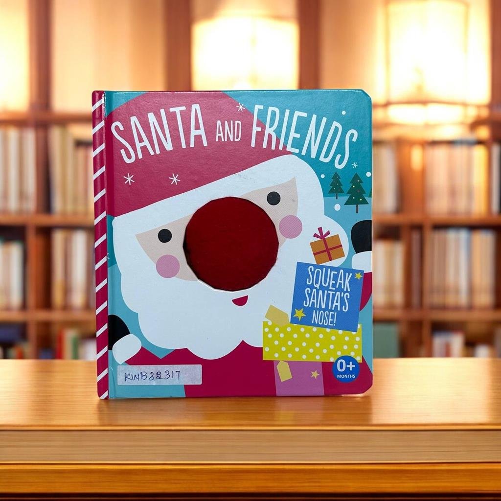 Santa And Friends_Squeak Santa's Nose! Book_M & S kids_KWB32317