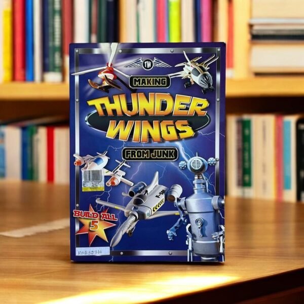 Making Thunder Wings From Junk_Sticker Book_Sticker Book_KWB32364