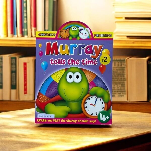 Murray Tells The Time_With Sticker Book_Autumn Children_KWB32391