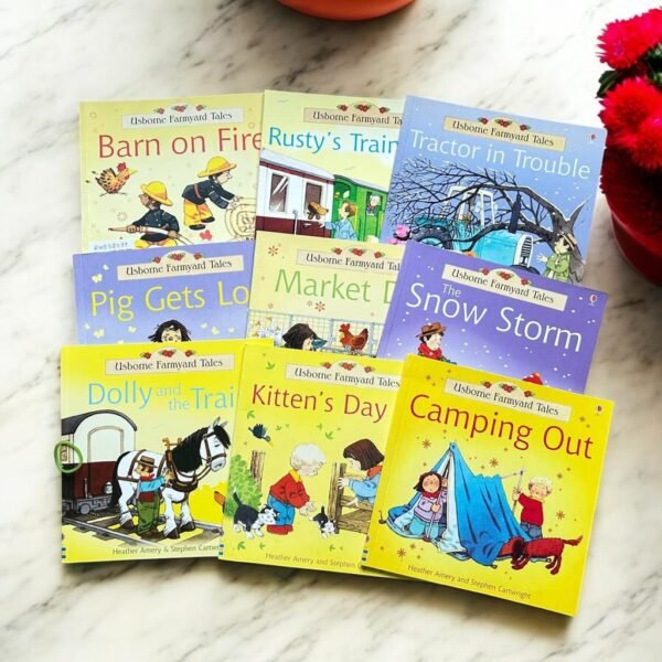 Usborne Farmyard Tales_Set Of 9 Books_Usborne_KWB32487