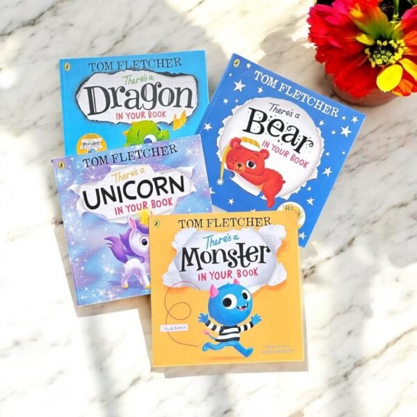 There's A Monster In Your Book_Read Aloud Picture Storybooks_Set Of 4 Books_Tom Fletcher_KWB32912
