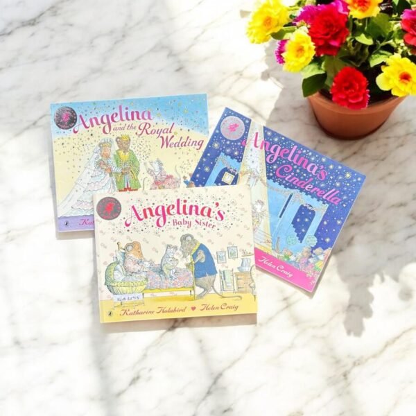 Angelina's_Read Aloud Picture Storybooks_Set Of 3 Books_Katharine Holabird_KWB32913