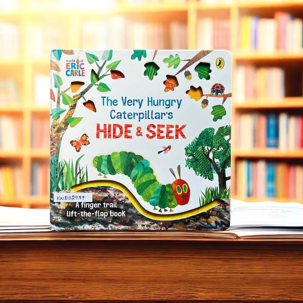The Very Hungry Caterpillar's Hide And Seek_Flap Book_Eric Carle_KWB32979