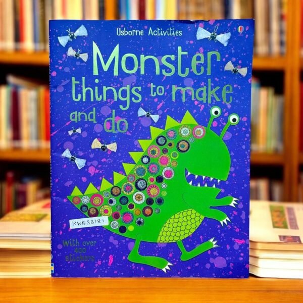 Usborne_Monster Things To Make And Do_Stickers_Usborne_KWB33181