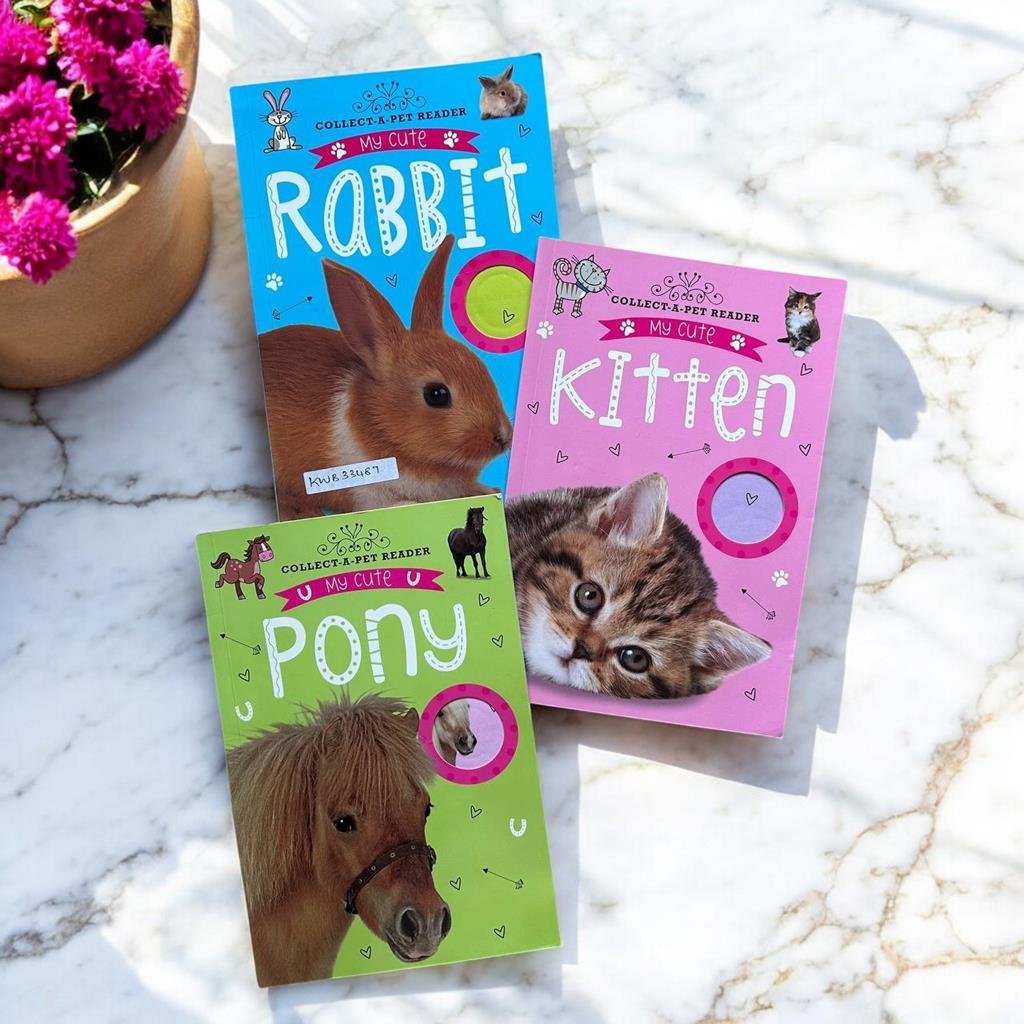 Collect-A-Pet Reader_My Cute_Set Of 3 Books_Make Believe Ideas_KWB33487