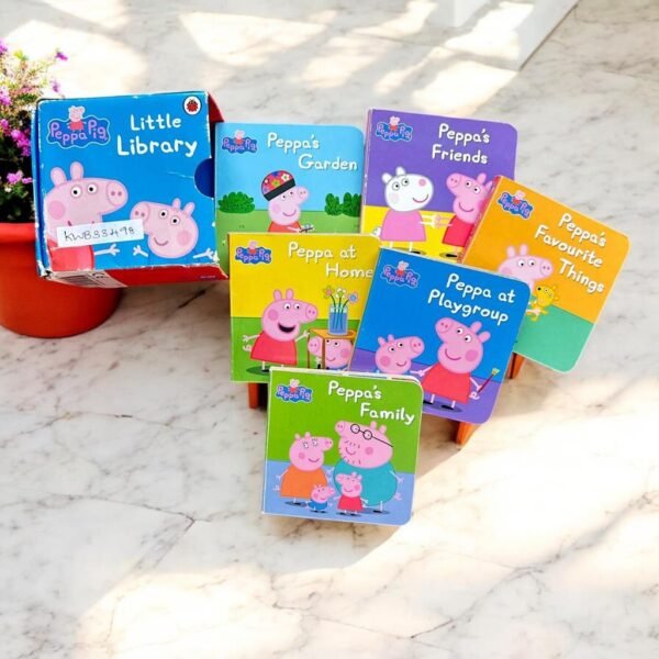 Pocket Size_Peppa Pig_Little Library_Set Of 6 Books_Box Set_Ladybird_KWB33498