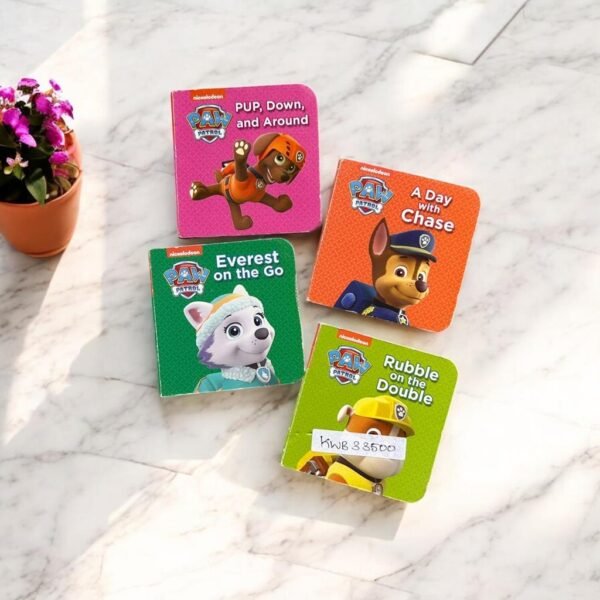 Pocket Size_Paw Patrol_Set Of 4 Books_Nickelodeon_KWB33500